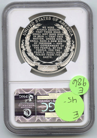2009 Lincoln Bicentennial Proof Silver Dollar NGC PF69 Ultra Cameo - E986