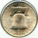 1950-D Franklin Silver Half Dollar - Denver Mint - BX128