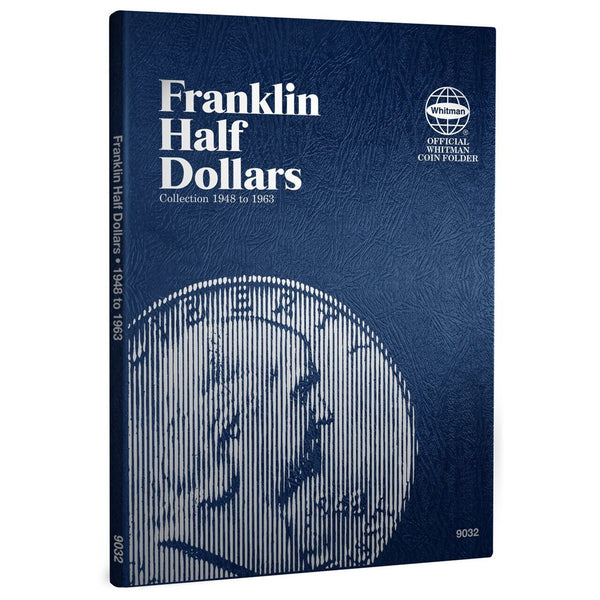 Coin Folder - Franklin Half Dollars 1948 to 1963 Set - Whitman Album 9032