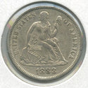 1888 P Seated Liberty Silver Dime Coin Philadelphia Mint - DN737