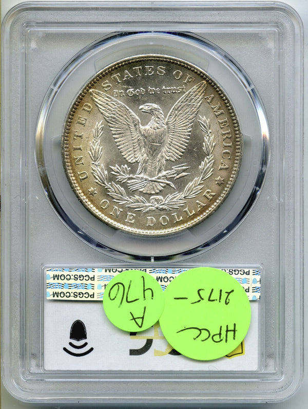 1893 Morgan Silver Dollar PCGS MS62 Certified - Philadelphia Mint - A476