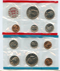 1972 United States Uncirculated US Mint Coin Set -OGP Philadelphia & Denver