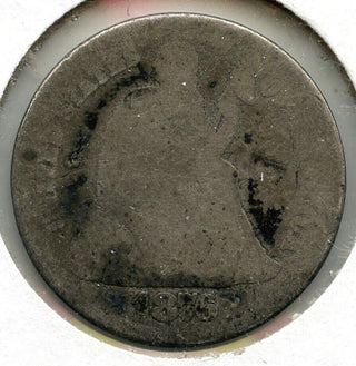 1876-CC Seated Liberty Silver Dime - Carson City Mint - C353