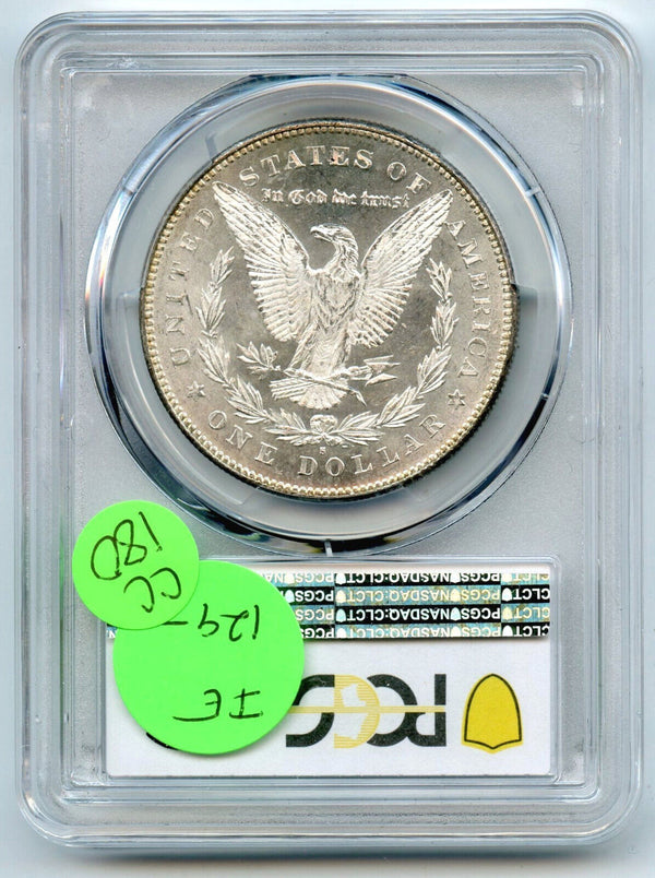1878-S Morgan Silver Dollar PCGS MS62 Certified - San Francisco Mint - CC180