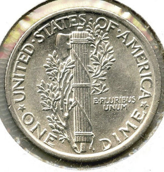 1924 Mercury Silver Dime - Philadelphia Mint - G809