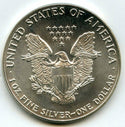 1987 American Eagle 1 oz Fine Silver Dollar - US Mint ounce Bullion Coin RC348