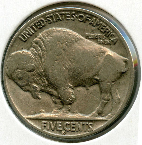 1931-S Indian Head Buffalo Nickel - San Francisco Mint - JL822