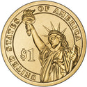 2009-P William Henry Harrison Presidential US Golden Dollar $1 Coin Philadelphia