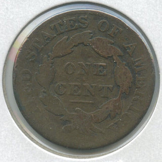 1825 Coronet Head Large Cent Cull Penny US Coin - DN370