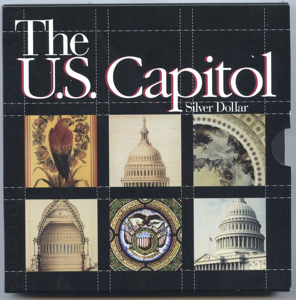1994-S U.S. Capitol Proof Silver Dollar U.S. Mint Commemorative Coin - E994