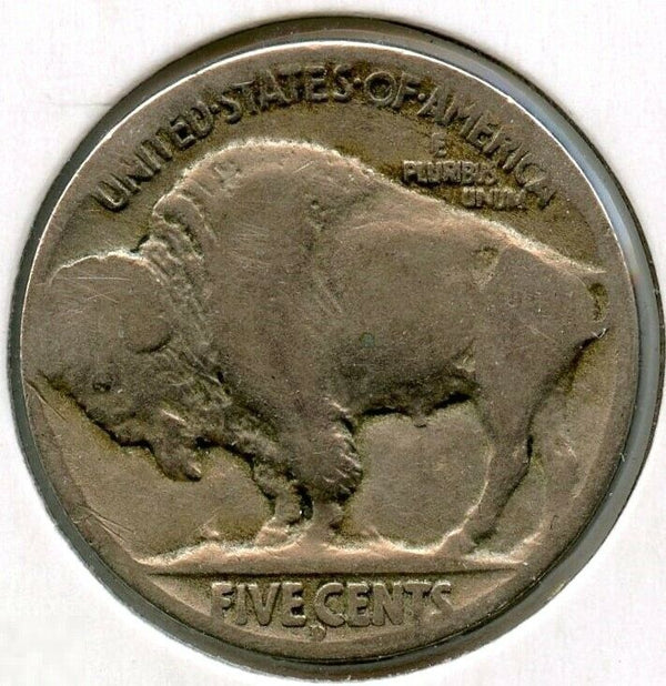 1914-D Buffalo Nickel - Acid Treated - Denver Mint - BX567