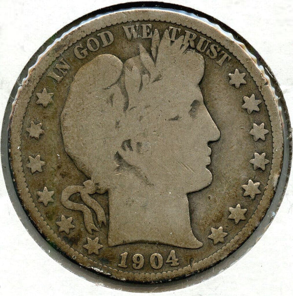 1904-O Barber Silver Half Dollar - New Orleans Mint - RC515