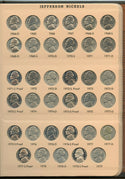 Jefferson Nickels 1938 - 2009 Coin Set & Dansco Album 8113 Collection BX66