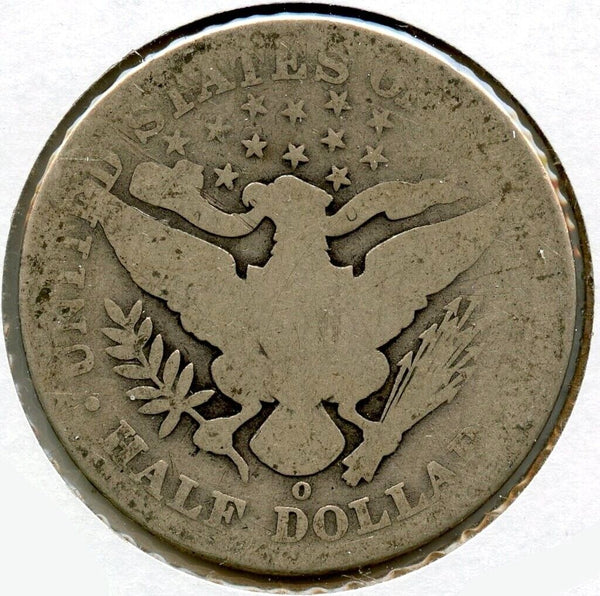 1900-O Barber Silver Half Dollar - New Orleans Mint - BQ835