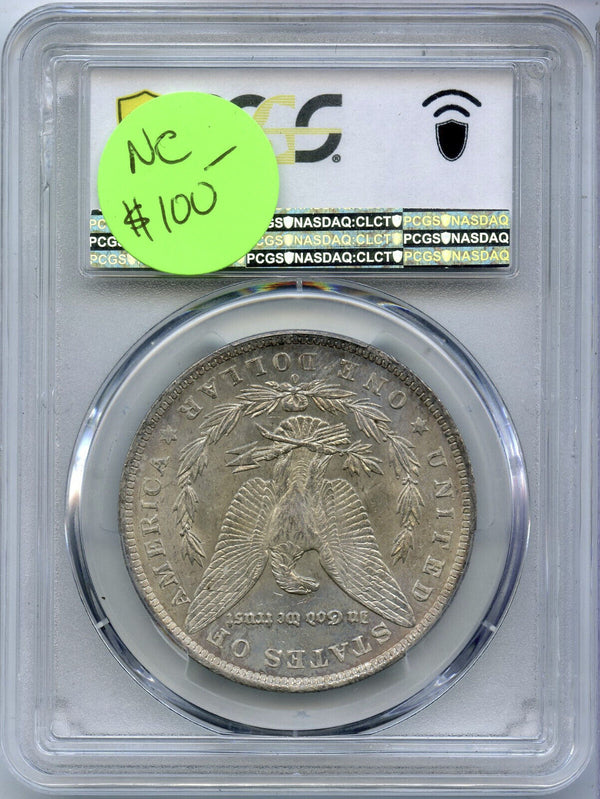 1884-O Morgan Silver Dollar PCGS MS63  -New Orleans Mint-DM489