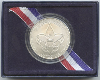 2010 P Boy Scouts of America Centennial Silver Dollar Uncirculated Coin -DM969