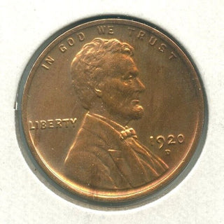 1920 D Lincoln Wheat Cent 1C Denver Mint - ER272
