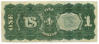 1869 $1 United States Treasury Note - One Dollar Currency - C801