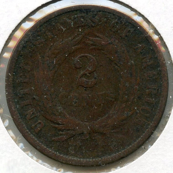 1865 2-Cent Coin - Two Cents - Cull - CA954
