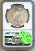 1923 Peace Silver Dollar NGC MS63 Certified - Philadelphia Mint - A112