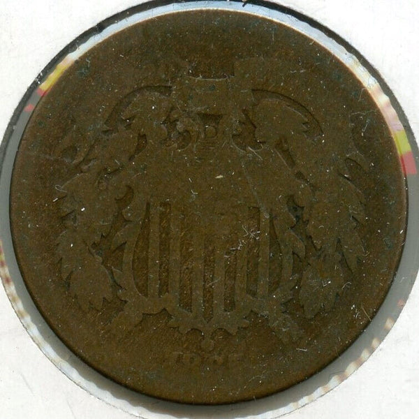 1865 2-Cent Coin - Two Cents - Cull - CA956