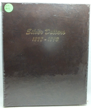 Silver Dollars 1878 - 1893 Set Dansco 7173 Coin Album 5-Page Folder - LH045