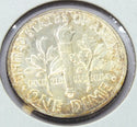 1962 Roosevelt Silver Dime - Toning Toned - Uncirculated - E480