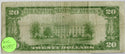 1929 $20 National Currency Shelbyville Tennessee Note Twenty Dollars -DN274