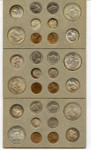 1952 United States Uncirculated Mint Set US Mint 28 Coins - JP628
