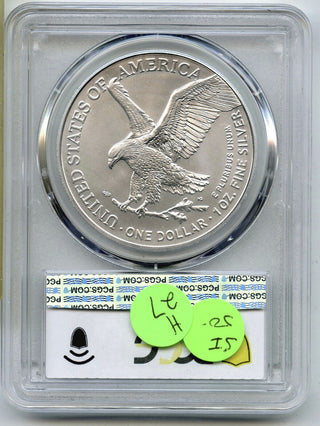 2023 American Eagle 1 oz Silver Dollar PCGS MS69 Certified Bullion - H27