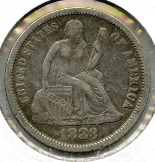 1883 Seated Liberty Silver Dime - C961