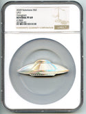 2020 Solomon Islands UFO Coin $2 Hologram NGC Reverse PF 69 Proof Silver - CA472