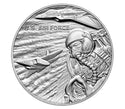2022 US Air Forcer 1 Oz Silver Medal Armed Forces United States Mint SAF1 JN708