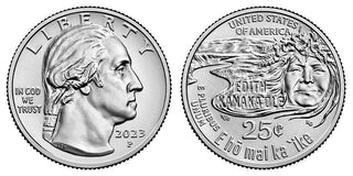 2023-P Edith Kanako'ole American Women Quarter 25C Unc Philadelphia Mint 013