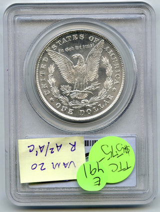 1878 8TF Morgan Silver Dollar PCGS MS63 Certified - Philadelphia Mint - E491