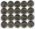 1989-P Jefferson Nickels $2 Coin Roll Uncirculated BU Philadelphia Mint - B578