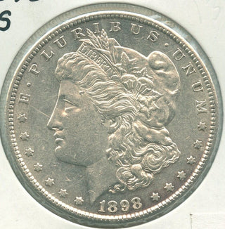 1898-S Morgan Silver Dollar $1 San Francisco Mint - ER389