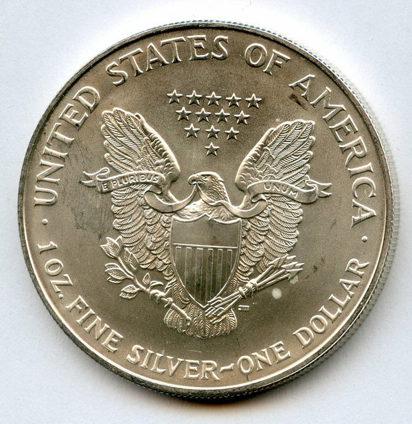 1996 American Eagle 1 oz Fine Silver Dollar - US Mint ounce Bullion Coin - RC353