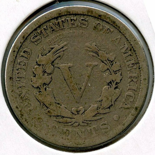 1893 Liberty V Nickel - Five Cents - BQ809