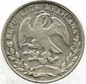 1874 ZS Mexico Zacatecas Coin 8 Reales - Republica Mexicana - E119