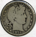 1914 Barber Silver Half Dollar - Philadelphia Mint - A673