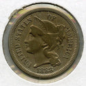 1888 3-Cent Nickel - Three Cents - DM545