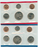 1987-P & D US Uncirculated Mint Set 10 Coin Set United States Philadelphia