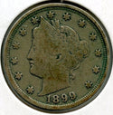 1899 Liberty V Nickel - Five Cents - BQ817