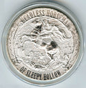 Headless Horsemen Sleepy Hollow 999 Silver 1 oz Art Medal Round ounce - A218