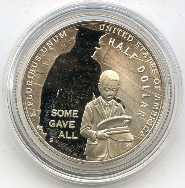 2022 National Purple Heart US Commemorative Coin Proof Clad Half Dollar DM918
