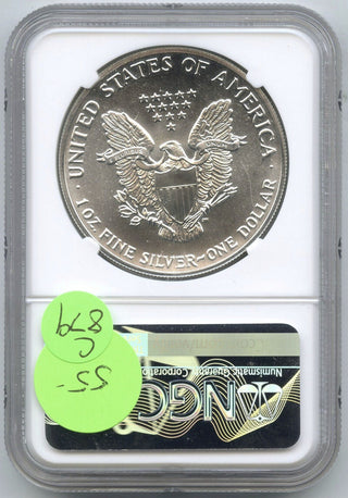 1989 American Eagle 1 oz Silver Dollar NGC MS69 Certified - United States - C879