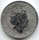 2018 Queen's Beast Unicorn of Scotland 9999 Silver 2 oz Britain 5 Pound - A621