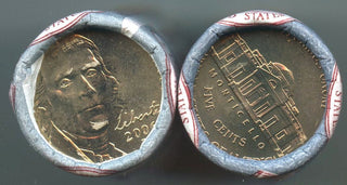 2006 Westward Journey Nickel Denver (2) Coin Rolls US Mint OGP Wrap - CA296