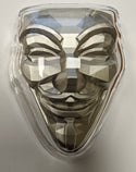 Rebel Guy Fawkes Mask Anonymous 2 Oz 999 Silver Stacker V For Vendetta - JP056